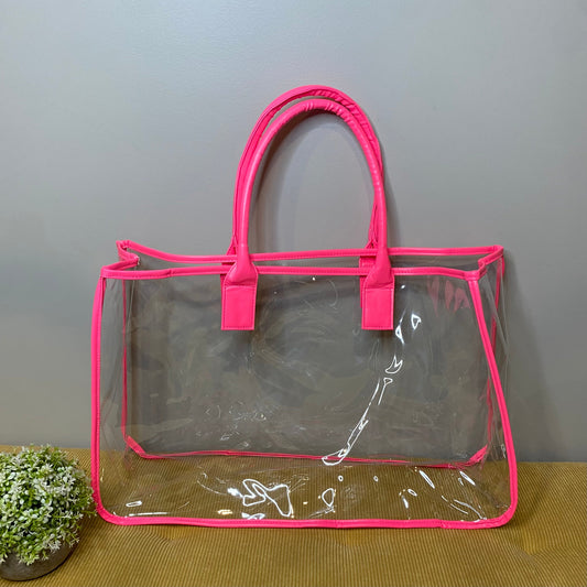 Tote Bag Clear - Color Trim