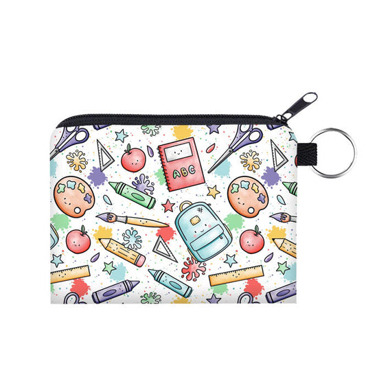 Mini Pouch - Teacher School Happy Things