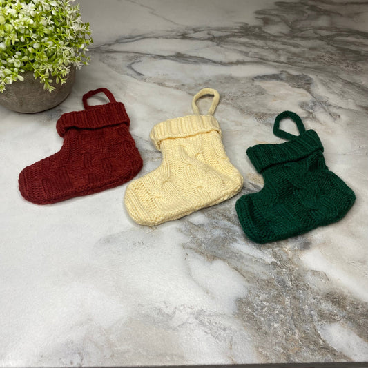 Mini Stocking Gift Holder Ornament Christmas