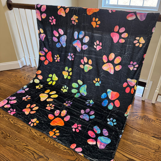 Blanket - Rainbow Paw - PREORDER
