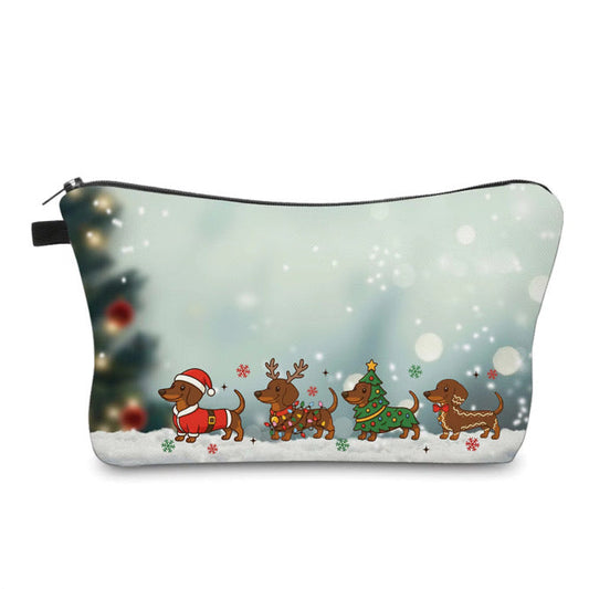 Pouch - Christmas Dachshund Dog - PREORDER