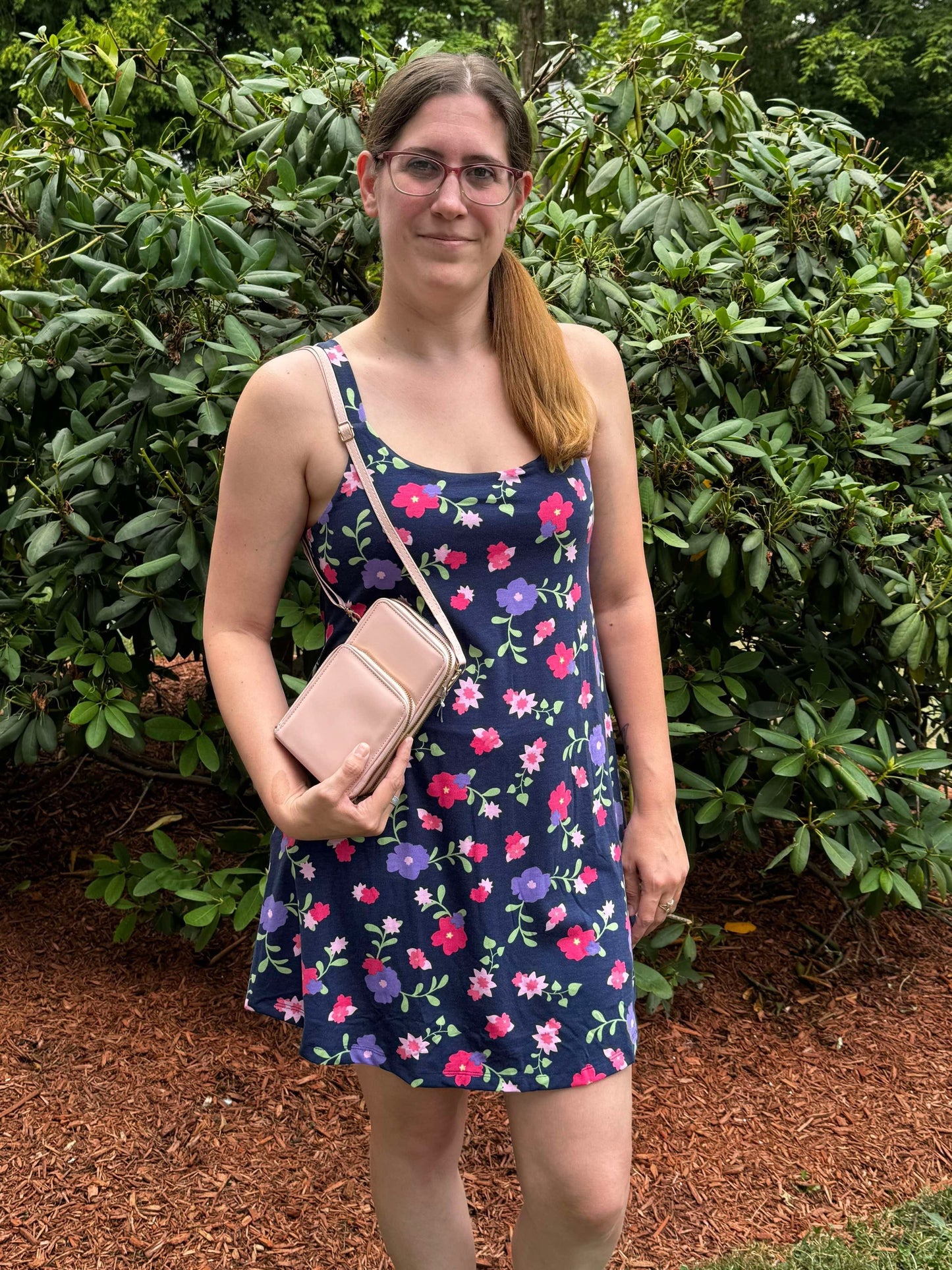 Ivy Crossbody Wallet + Purse - Red