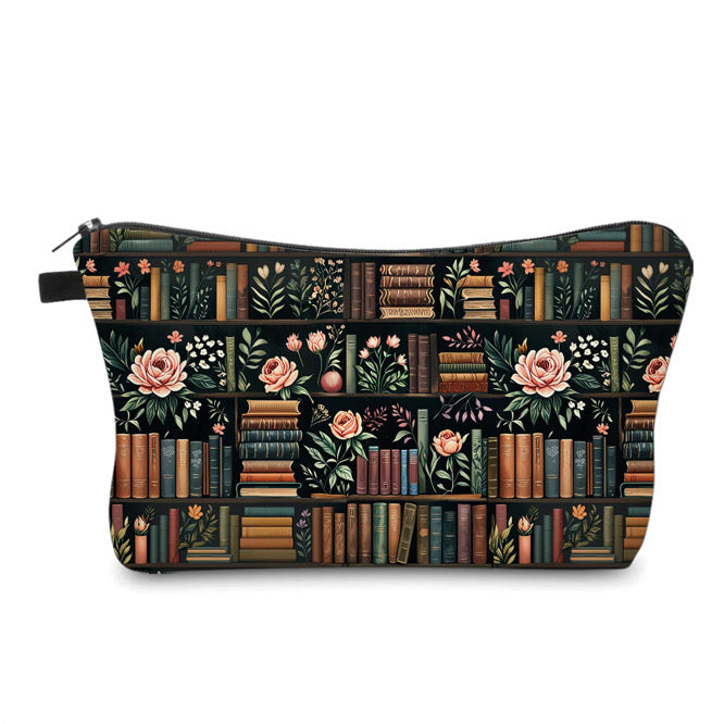 Pouch - Book Shelf Roses