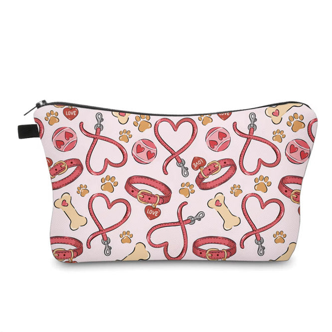 Pouch - Dog Leash Heart Paw
