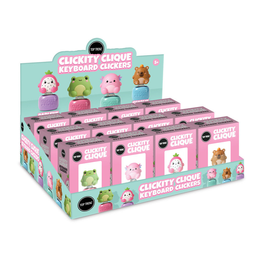 CLICK’R CREW Toy - Keyboard Sensory Clickers