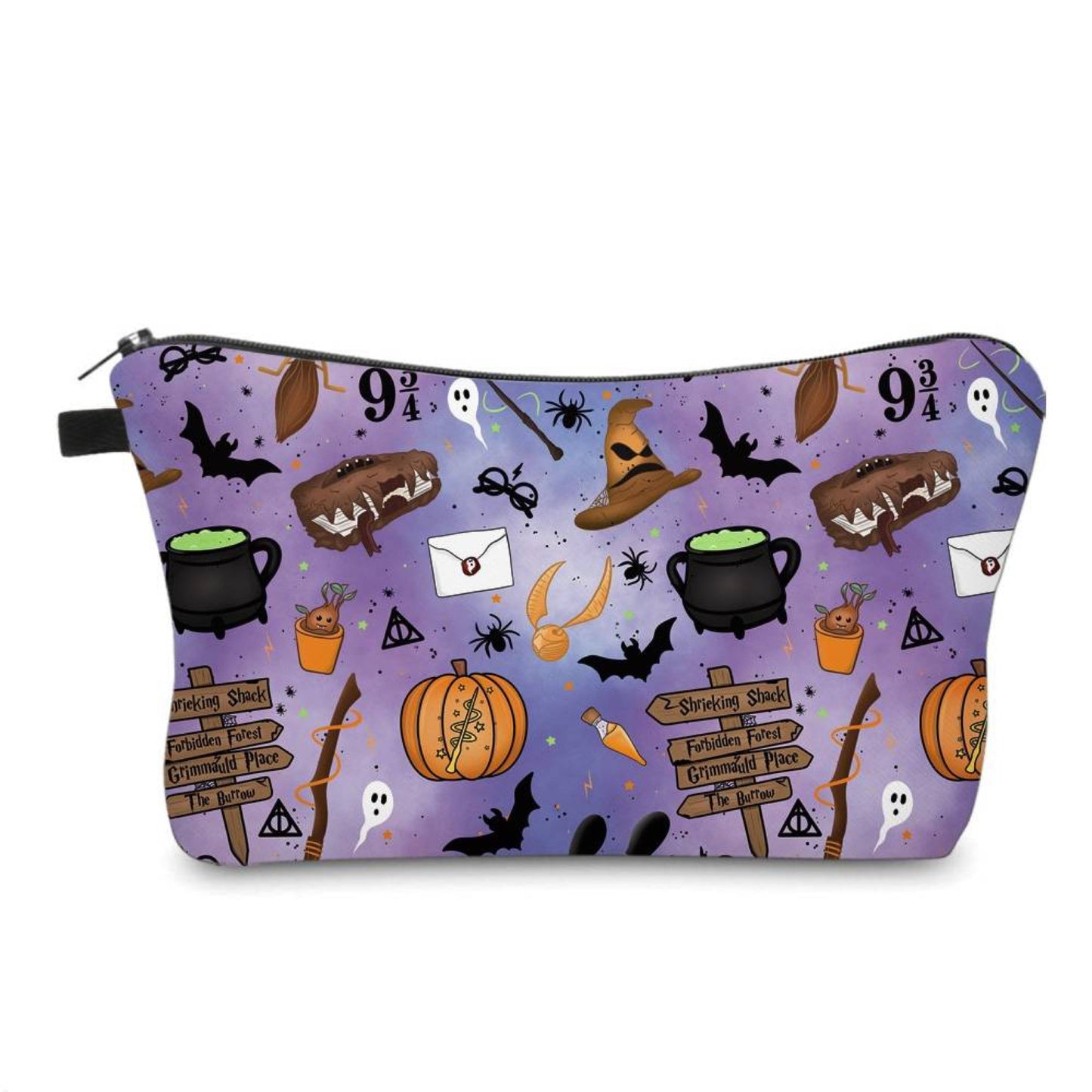 Pouch - Halloween - Magic Purple Pumpkins