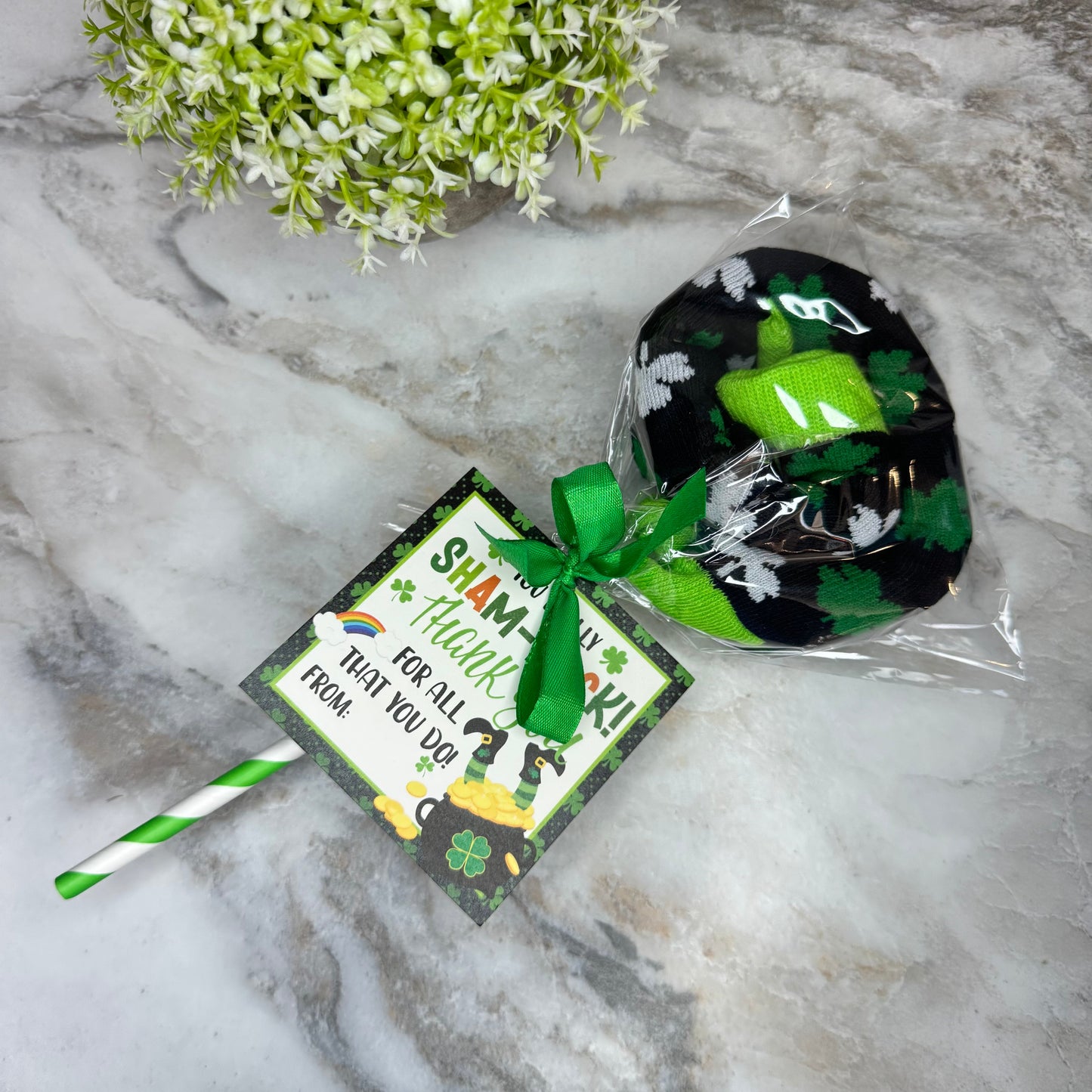 Socks - St. Patrick’s Day Lollipops