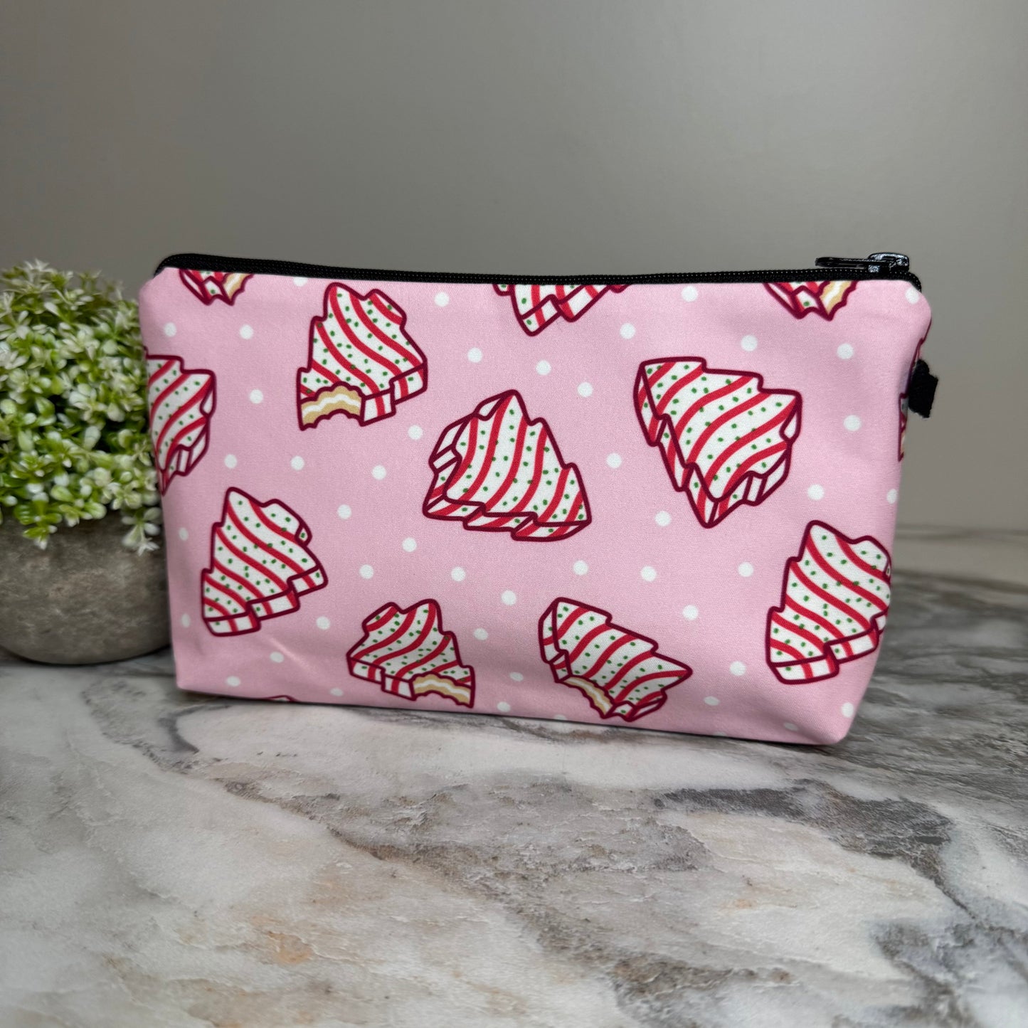 Pouch - Holiday Christmas - Tree Cakes