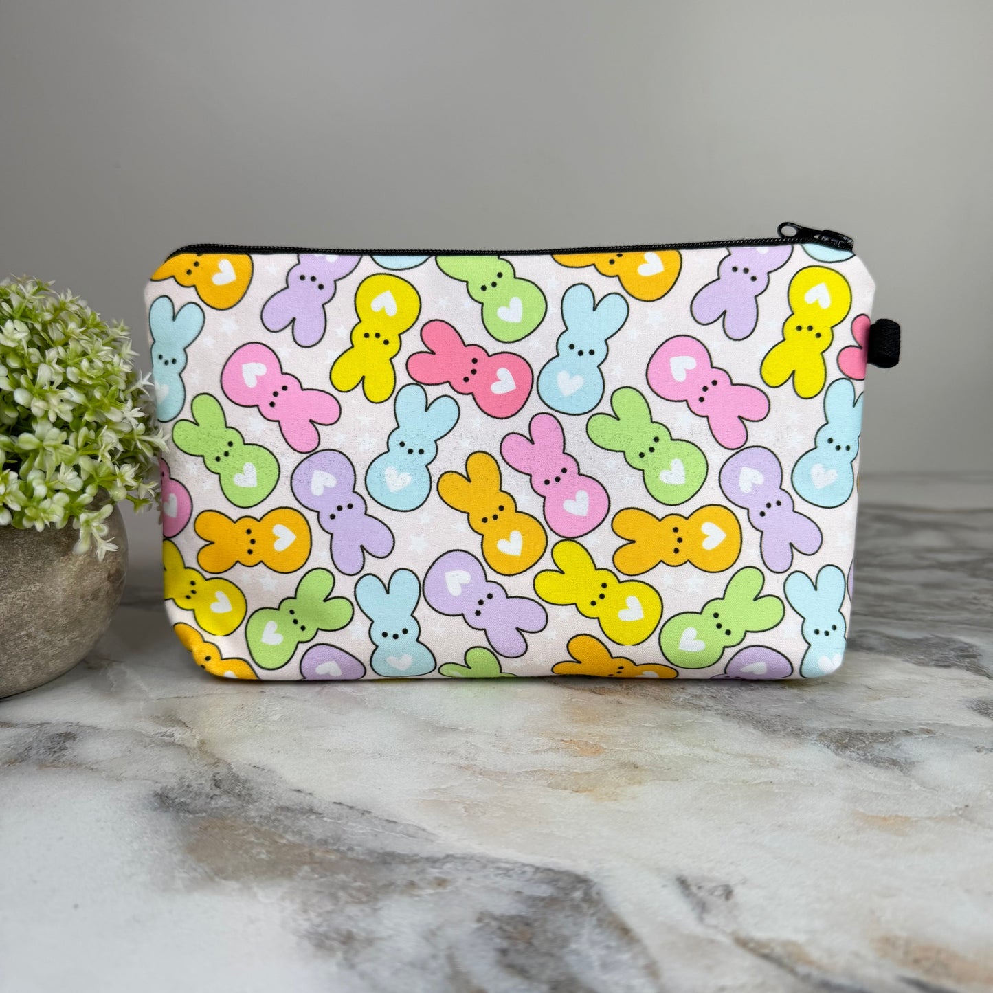 Pouch - Easter - Colorful Bunnies