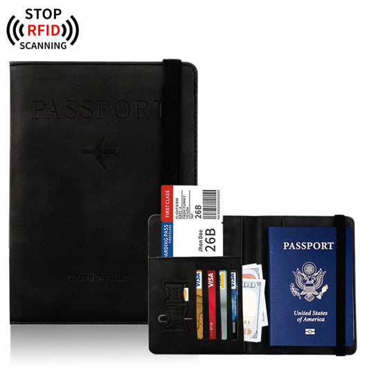 Passport Holder Wallet - RFID Protected - PREORDER 7/19-7/22