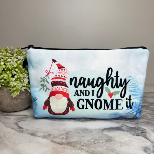 Pouch - Christmas - Naughty Gnome