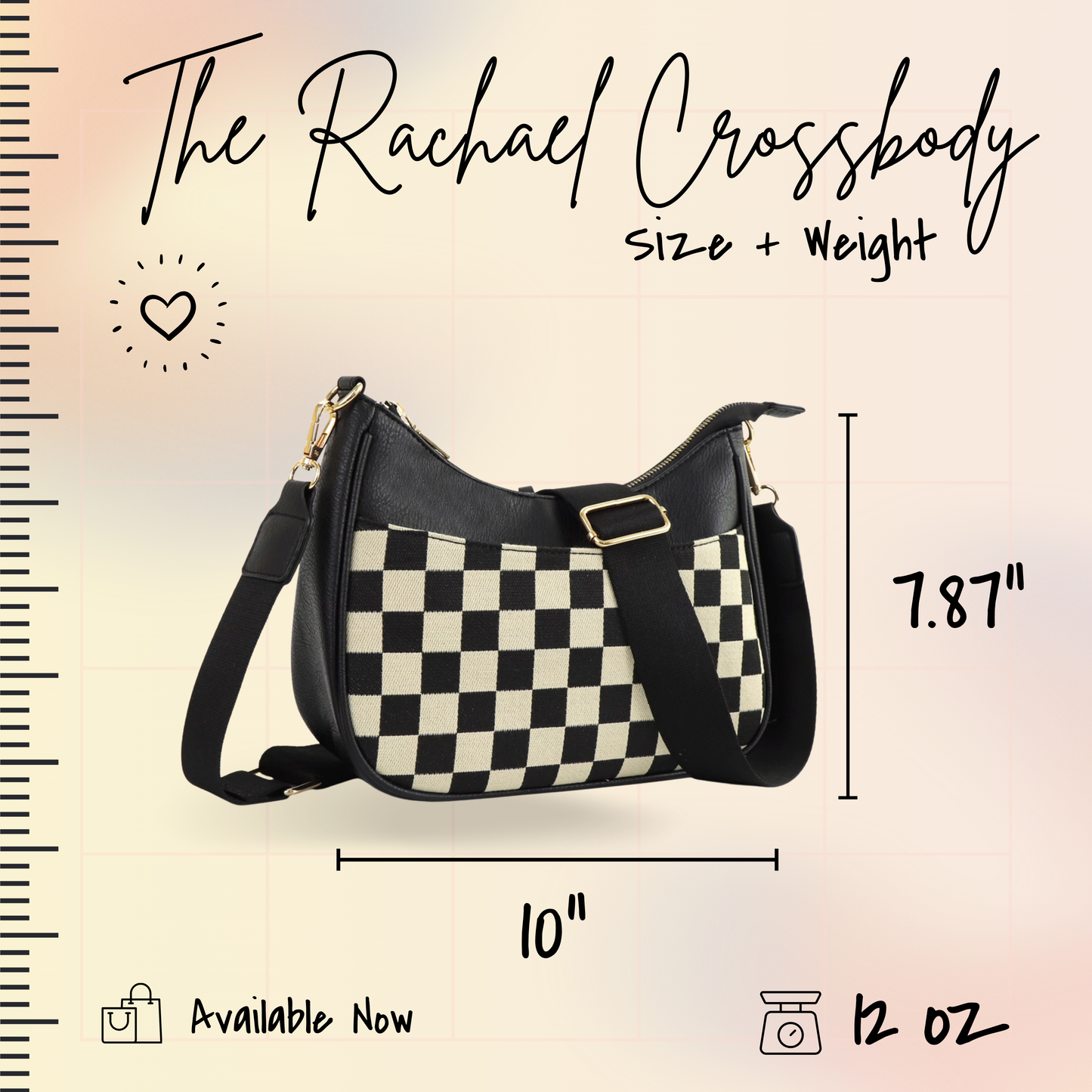 Rachael - Crossbody Purse - PREORDER 9/10-9/13