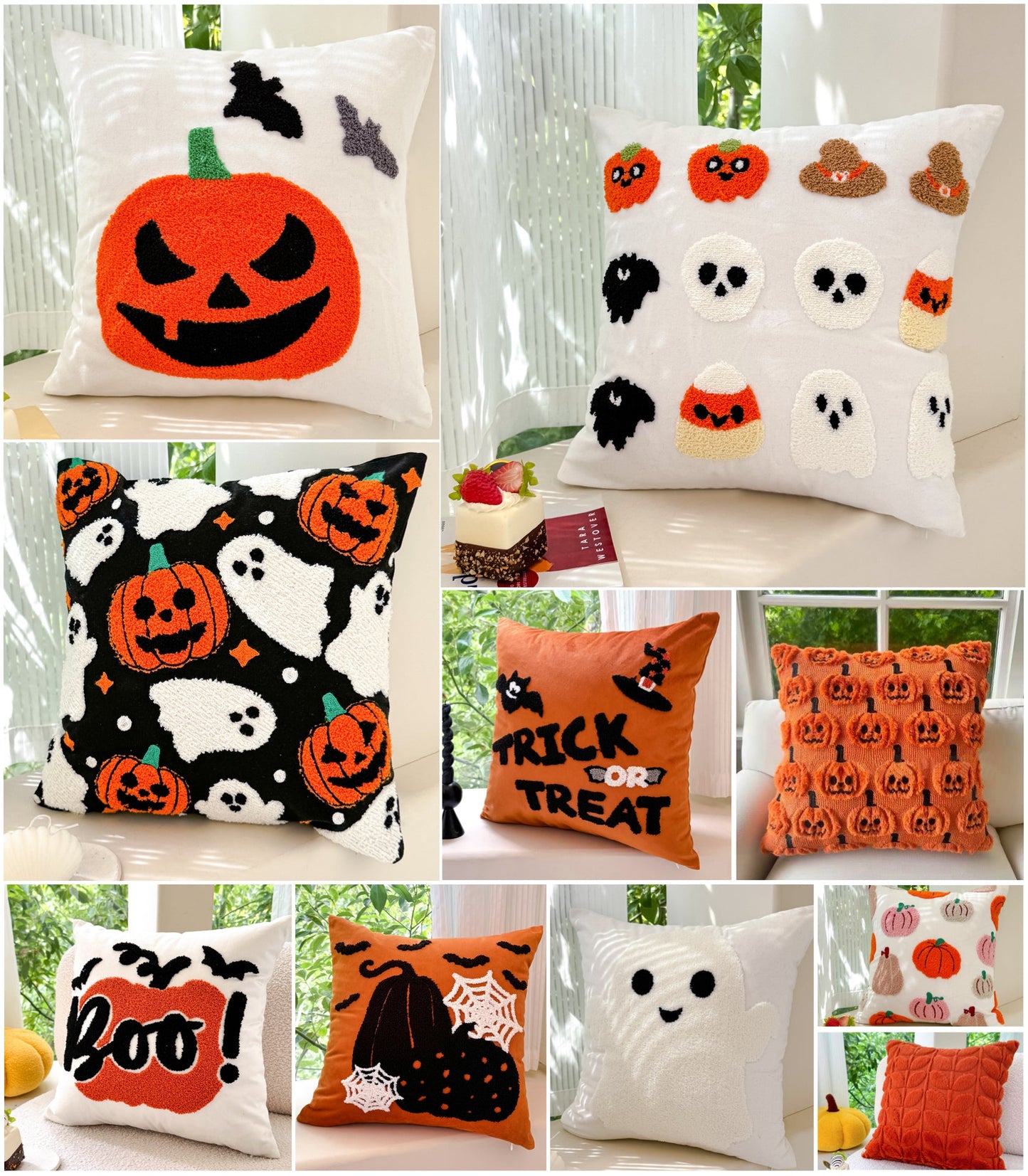 Pillow Cover - Halloween & Fall