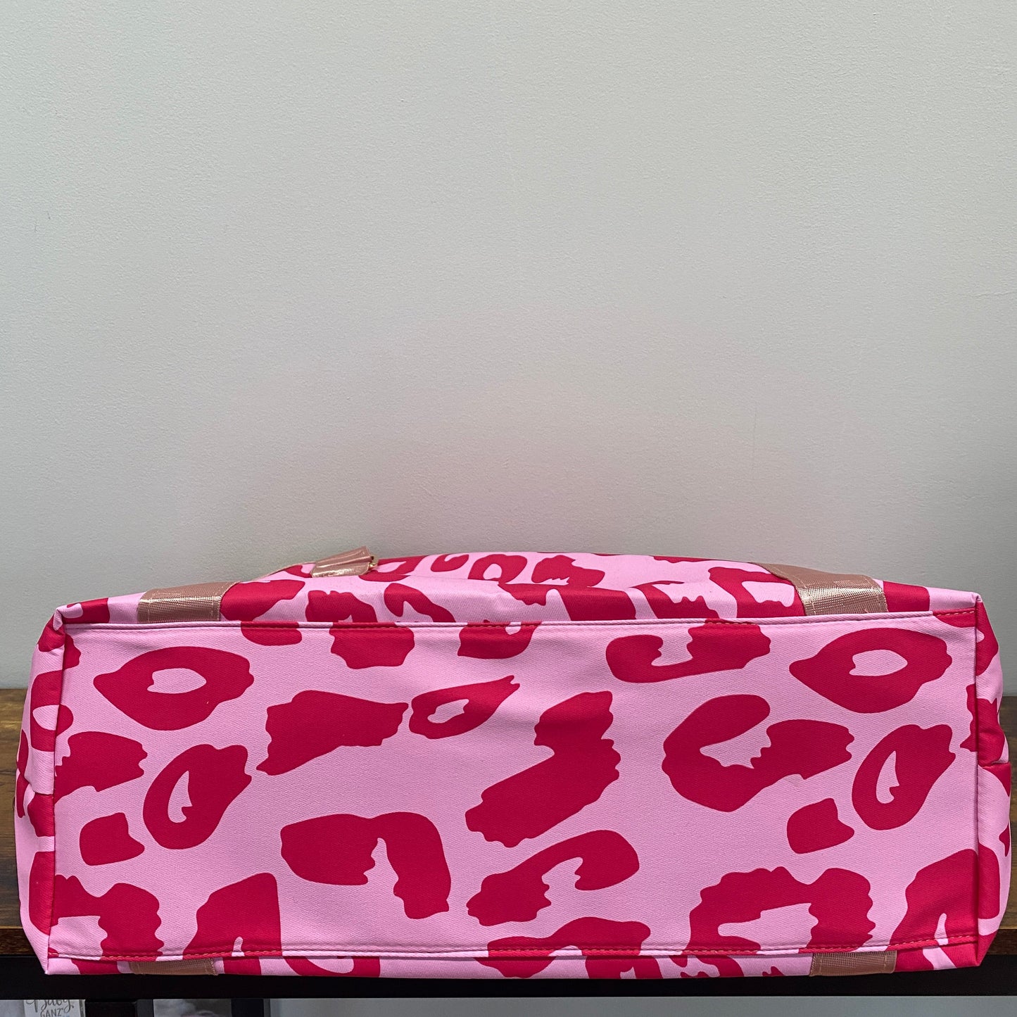 Weekender Duffle - Pink on Pink Animal Print - PREORDER 7/19-7/22