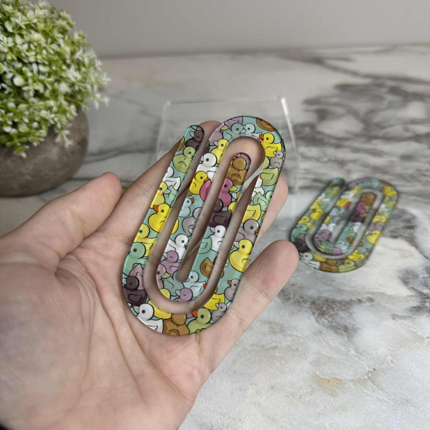 Jumbo Paperclip - Ducks